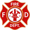 Fire department badge icon representing Turf Patrol as a firefighter-owned company
